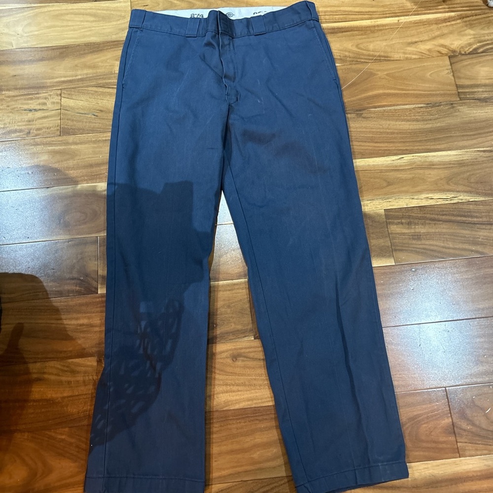blue dickie 874s good fit baggy waist 36